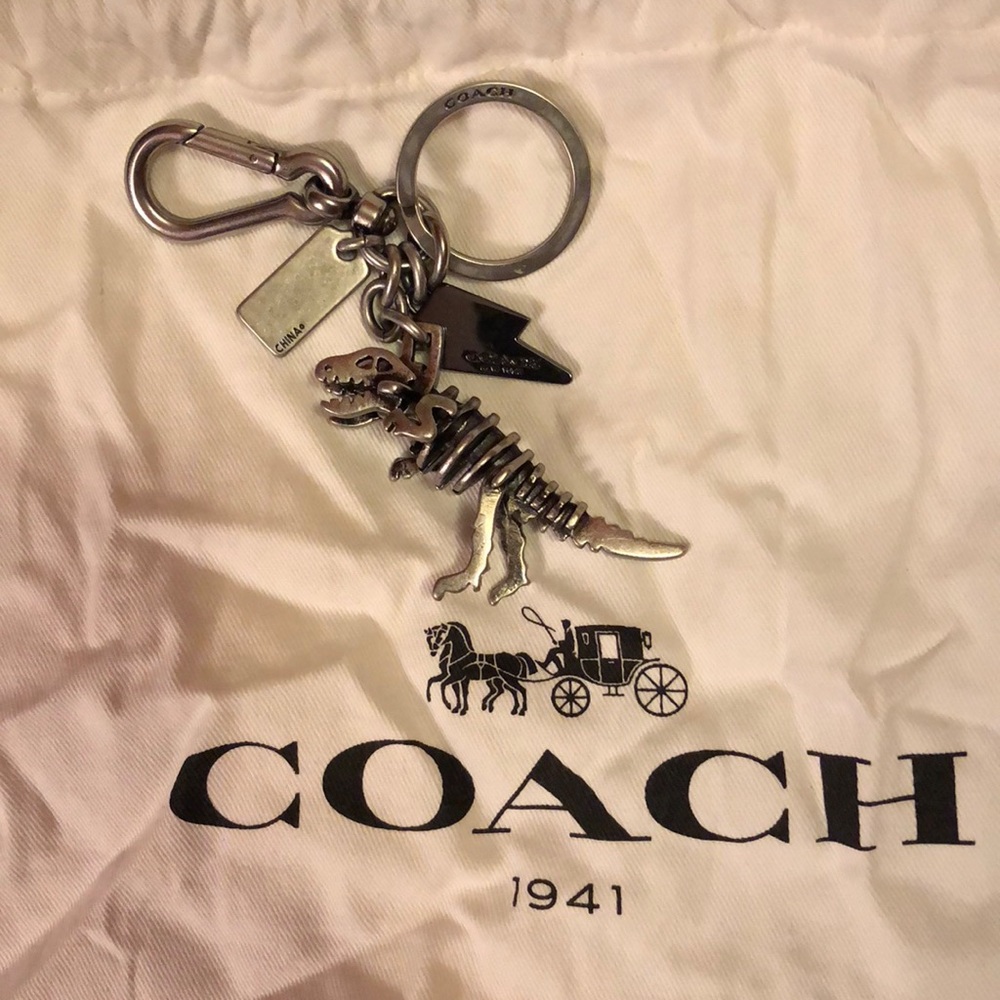 Coach T-Rex key chain!